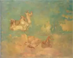 Odilon Redon, Le Char d'Apollon (1907)[4].