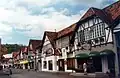 Maisons à Blumenau (Brésil).