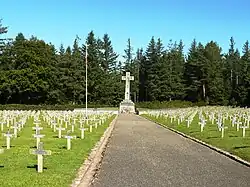 Cimetière militaire du col du Wettstein (882&nbsp;m).