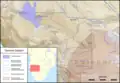 Localisation du bassin sous le nom de "Oshana system"