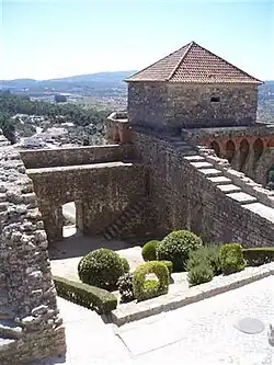 La cour intérieure du palais.