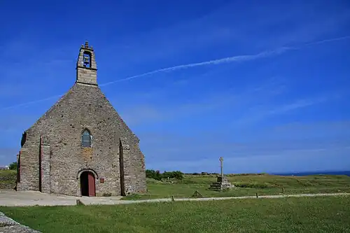 La chapelle de la pointe Saint-Mathieu.