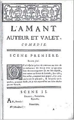 première page