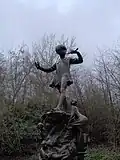Statue de Peter Pan à Kensington Gardens