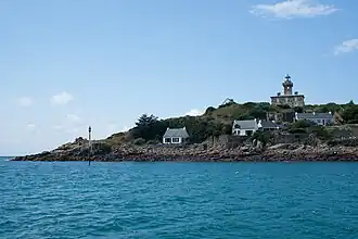 Le phare de Chausey.