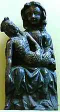 Pietà du XIVe&nbsp;siècle.