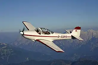 Vue de l'avion.