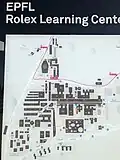 Plan EPFL.