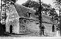Pleudaniel ː la chapelle de Goz-Ilis ("Vieille-Eglise") vers 1925 (carte postale).