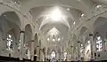 Intérieur de la nef de la cathédrale.