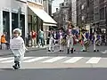 Le 1er Régiment des États Belgique Unis, Journée du folklore à Namur.