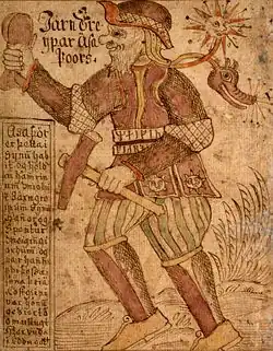 Thor, germaniar herrialdeen trumoi eta indarraren Jainkoa