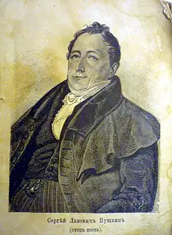 Sergueï Lvovitch Pouchkine, père du poète