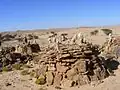 Anciens cairns à Qa'ableh, Sanaag, Somalie