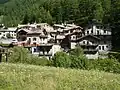 Vue partielle d'un quartier de Val-d'Isère.
