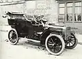 Voiture de René Legros.