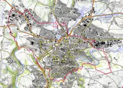 Carte topographique