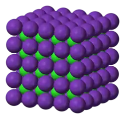 Image illustrative de l’article Chlorure de rubidium