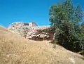 Ruines du château d'Alaejos.