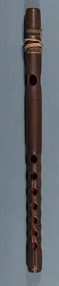 Ryūteki (flûte) en bambou.