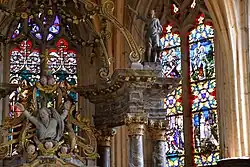 Détail du maître autel.
