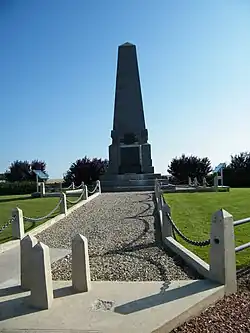 Monument à la 3e&nbsp;division australienne.