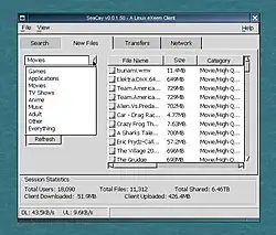 Description de l'image Seacay exeem linuxbin.jpg.