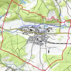 Carte topographique