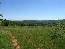 Le sentier de la croix de la Roche.