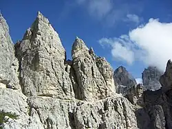 Le sentier Alberto Bonacossa.