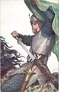 La Guerrière russe Nastassia Korolevitchna.
