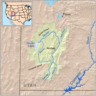 Image illustrative de l’article Lac Sevier