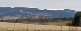 Vue du sommet depuis l'A75.