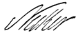 Signature de Jacques Necker