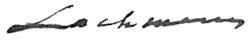 signature de Karl Lachmann