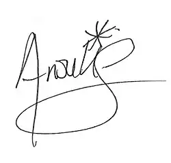 signature d'Anouk Shutterberg