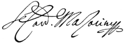 Signature de Jules Mazarin