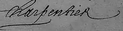 signature de Denis Charpentier
