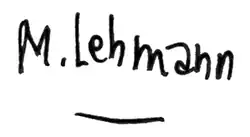 signature de Matthias Lehmann
