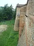 Les murs de la rocca