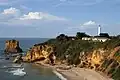 Vue distante du phare