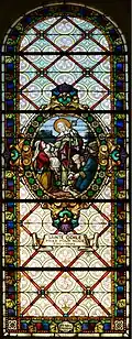 Verrière « sainte Odile » (1921, Ott Frères).