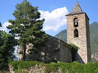 Cóll Église Santa Maria de l'Assumpció 42°&nbsp;28′&nbsp;20″&nbsp;N, 0°&nbsp;46′&nbsp;22″&nbsp;E