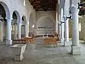 L'intérieur de l'église.