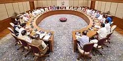 Description de l'image Third Modi Ministry First Meeting.jpg.