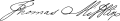 Signature de Thomas Mifflin