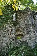 La cheminée de la maison forte