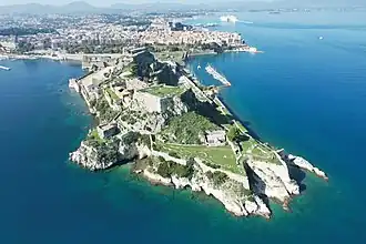 Vue depuis la mer