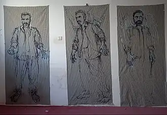 Triple autoportrait. 2021.