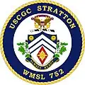 Insigne de l'USCGC Stratton.